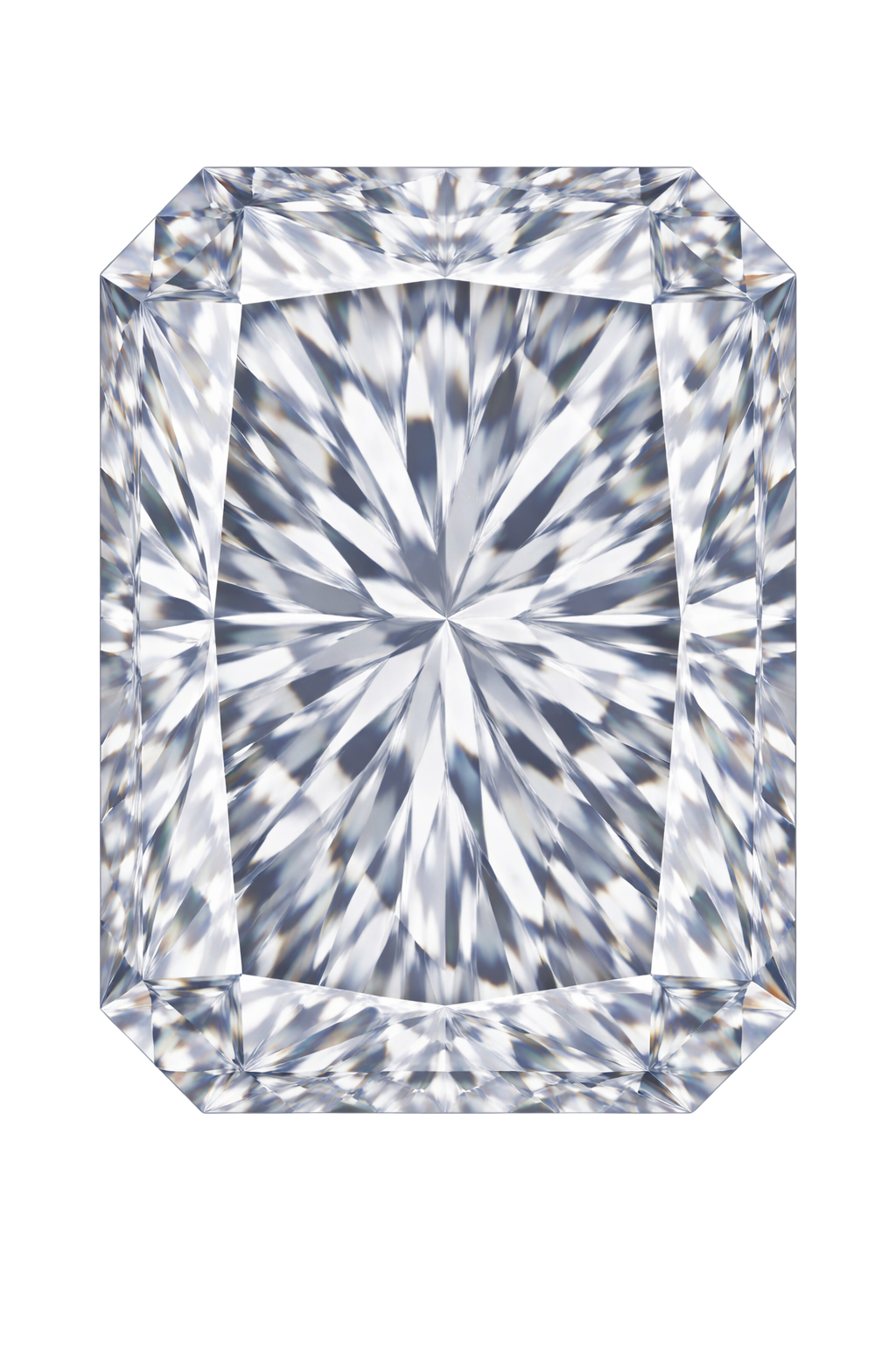 Rectangular Radiant Cut Diamond